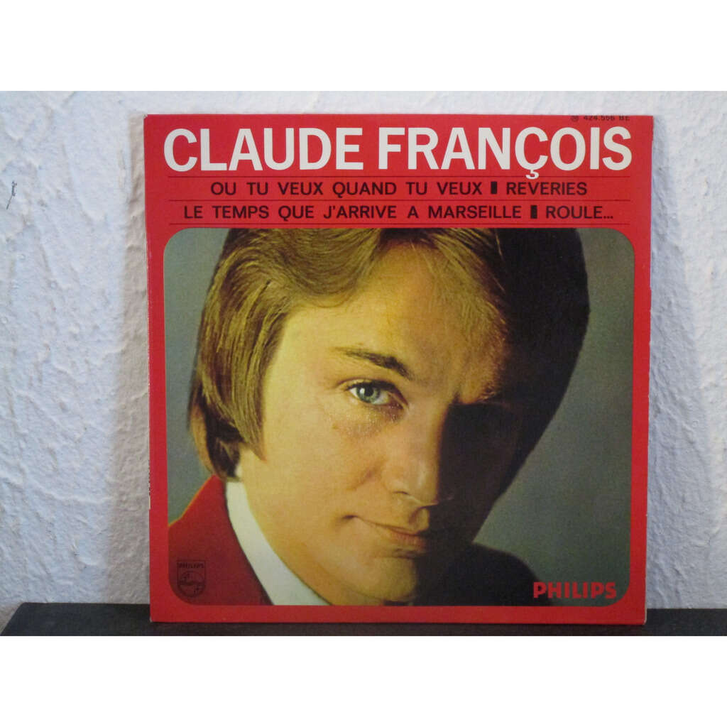 Où tu veux quand tu veux de Claude Francois, EP chez