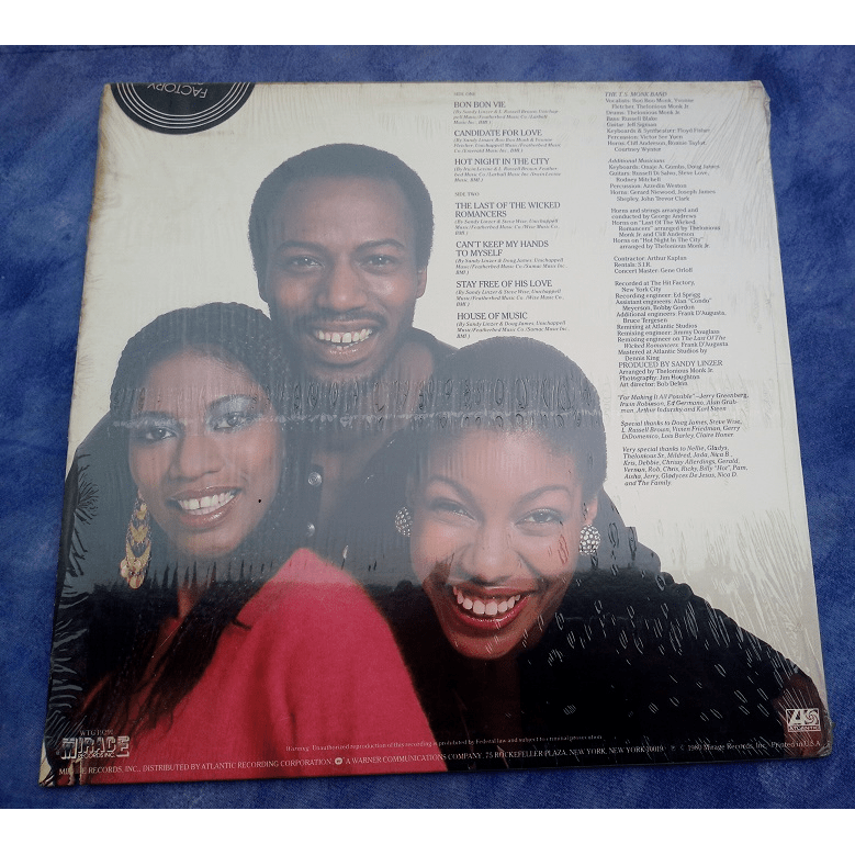 House of music de T.S. Monk, 33T chez grey91 Ref120314455