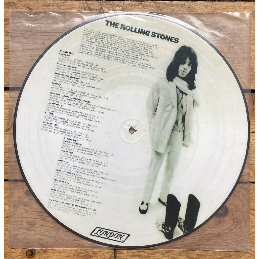The rolling stones a special radio promotion album (picture disc) by