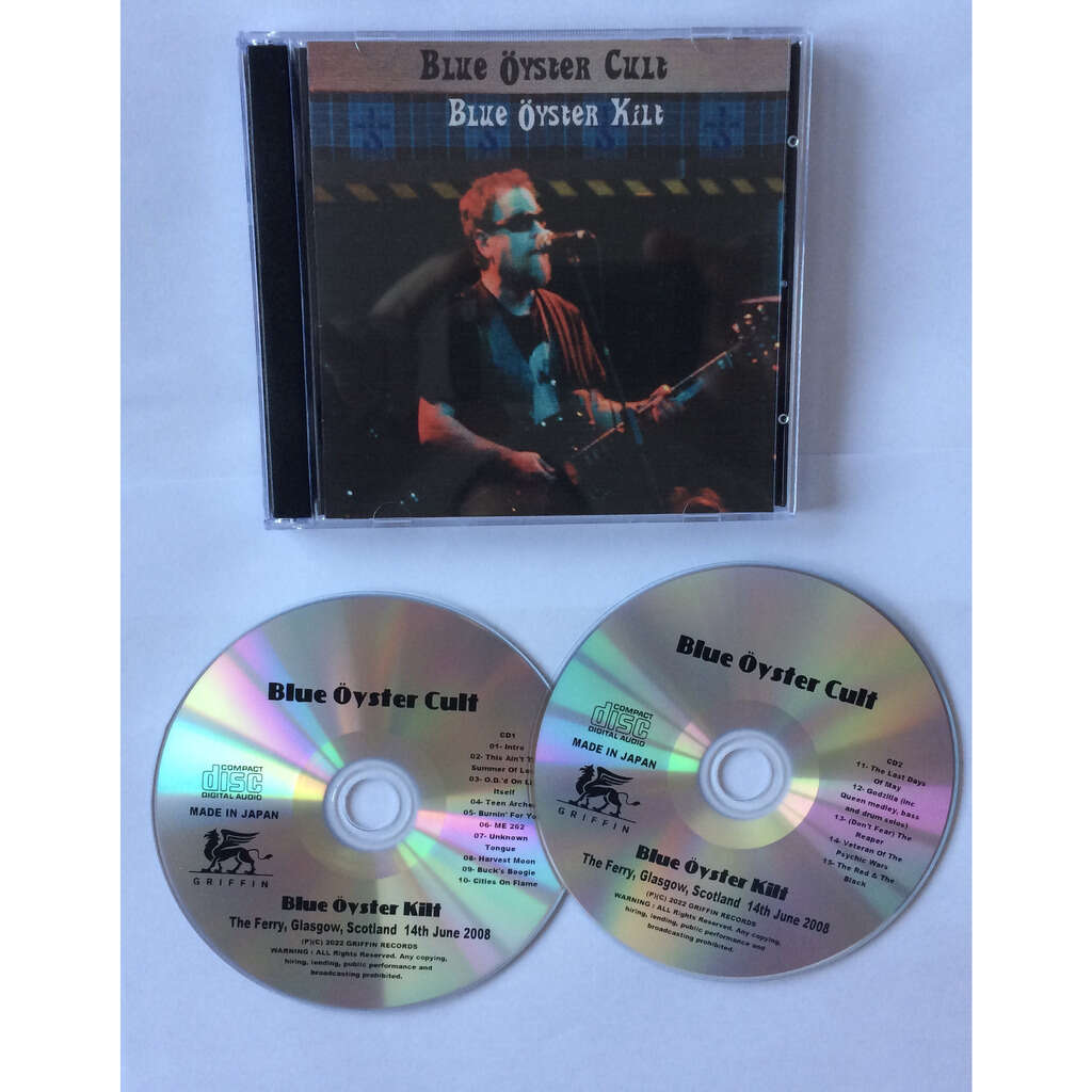 Glasgow 2008 by Blue Oyster Cult, CD with galaxysounds Ref1512528486