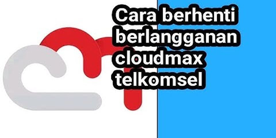 Apa yang dimaksud paket cloudmax