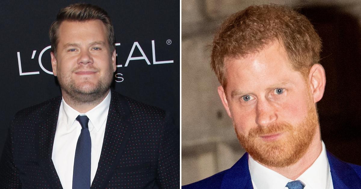 How James Corden And Prince Harry Became Friends