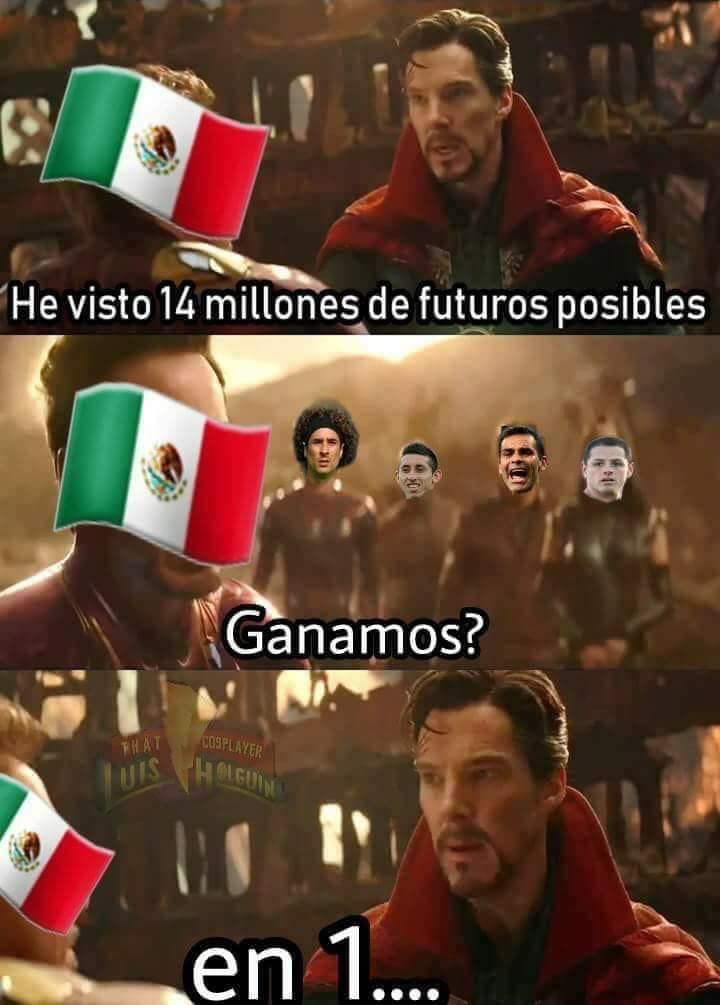 Los mejores memes del México vs Alemania Chilango