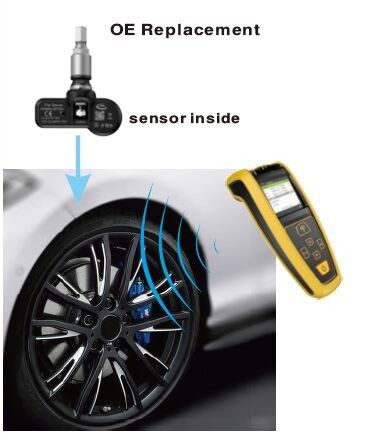 AUZONE Pro-Sensor 433MHZ/315MHZ Universal TPMS Sensor the same as Autel