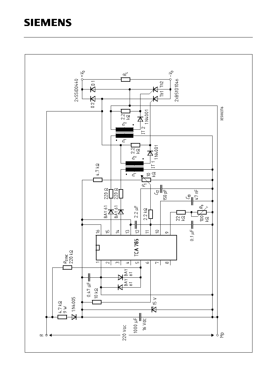 TCA785 (Infineon) Phase Control Ic HTML.datasheet