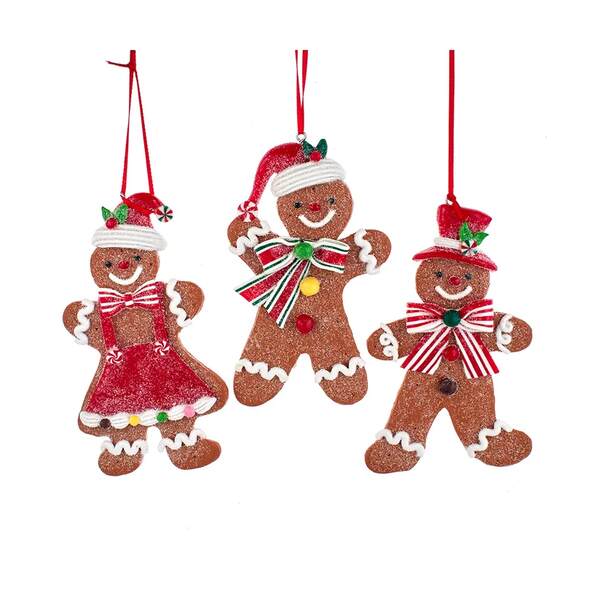 Gingerbread Boy/Girl Ornament Item 101093 The Christmas Mouse