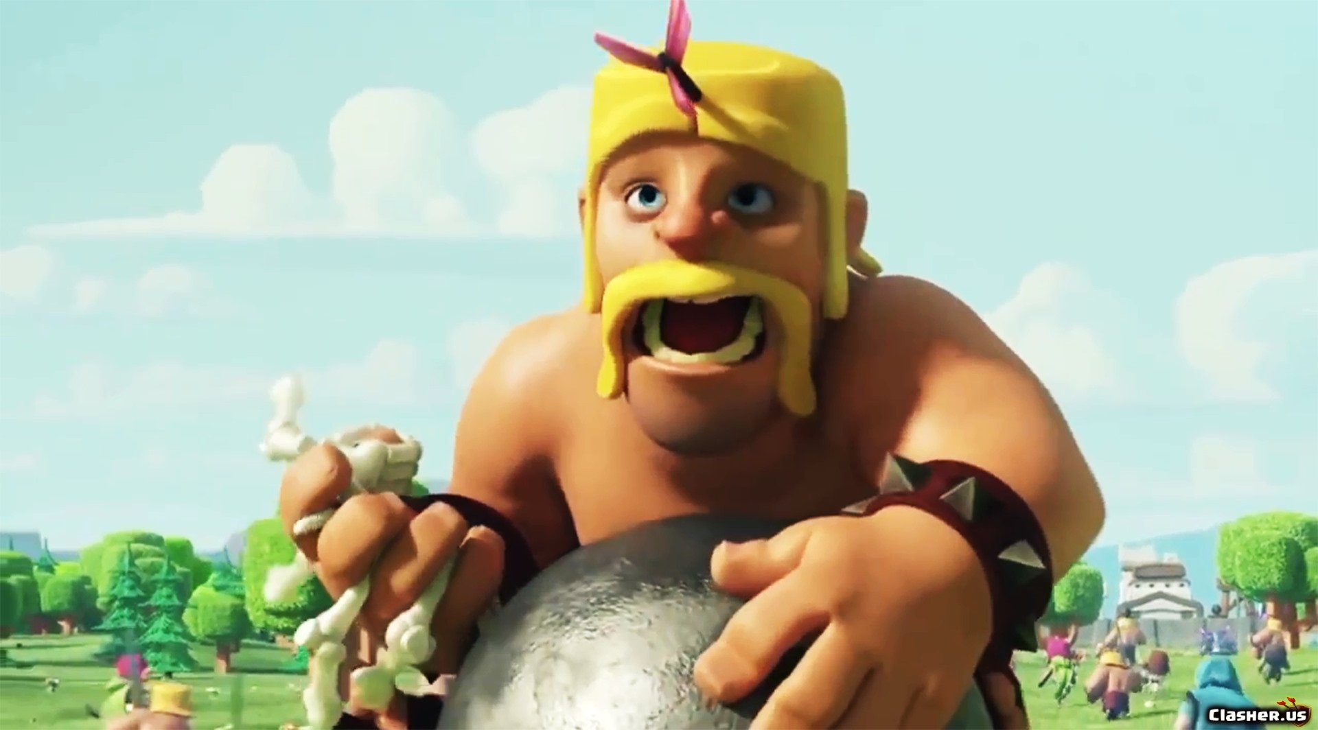 Barbarian wall breaker Clash of Clans Wallpapers
