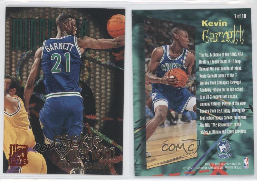 199596 Fleer Rookie Phenom Hot Pack 1 Kevin Minnesota Timberwolves Card eBay