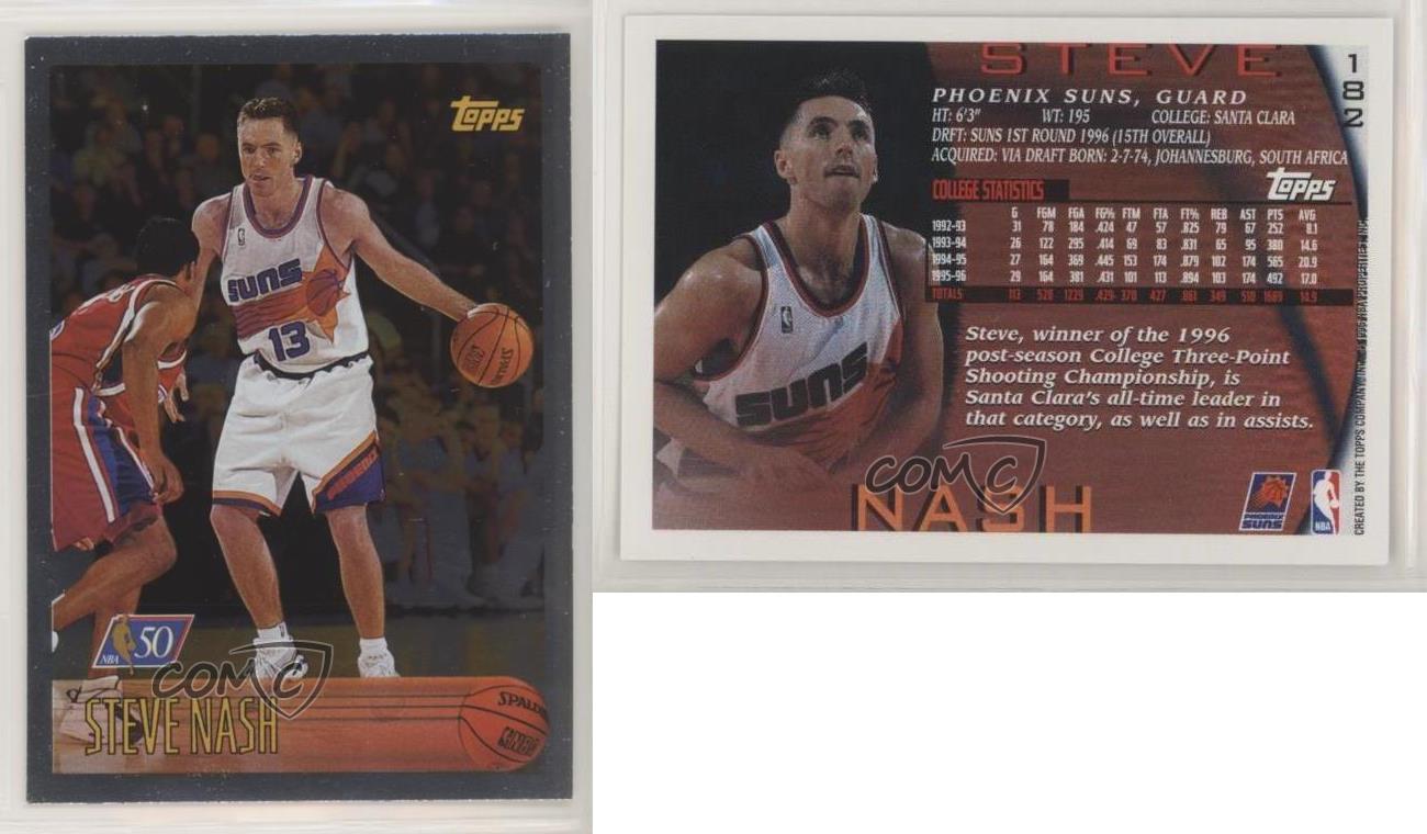 199697 Topps Foil NBA 50 Steve Nash 182 Rookie HOF eBay
