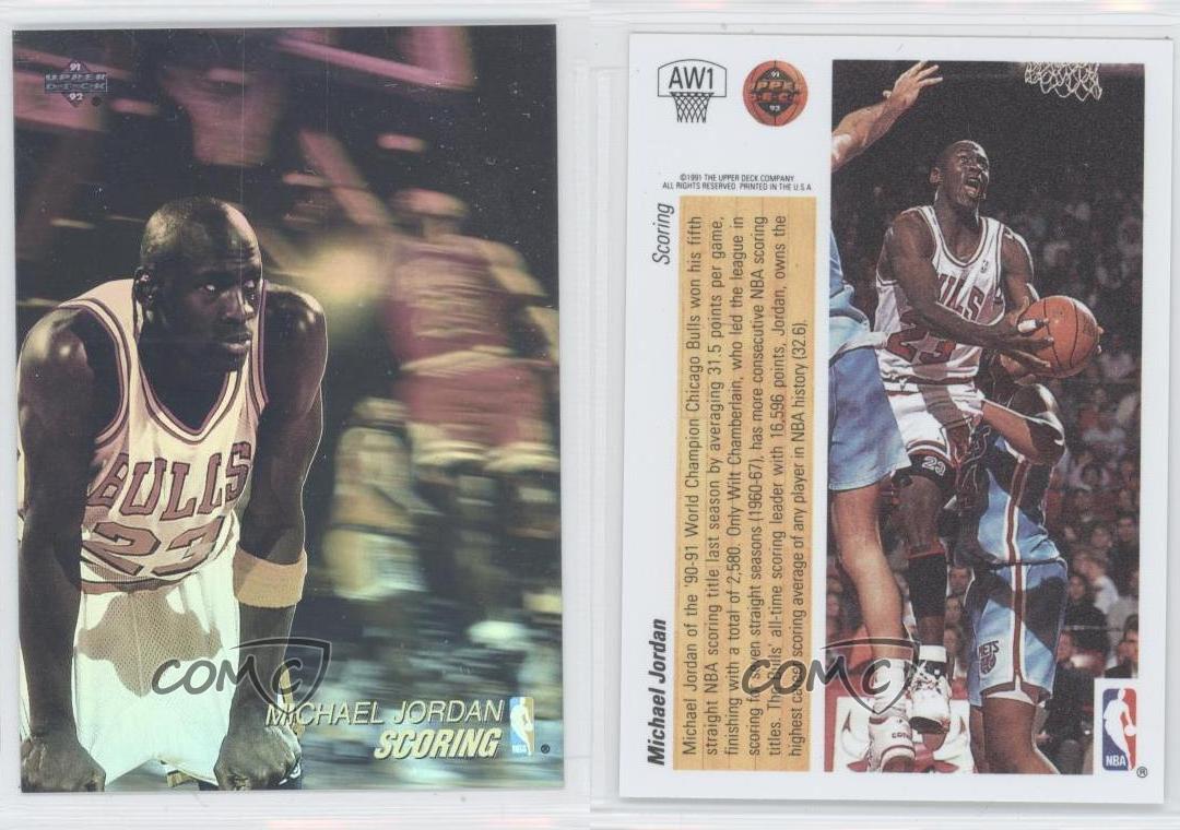 199192 Upper Deck Award Winners Michael Jordan AW1 HOF eBay