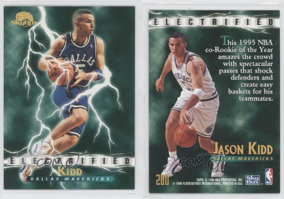 199596 Skybox Premium 280 Jason Kidd Dallas Mavericks Basketball Card eBay