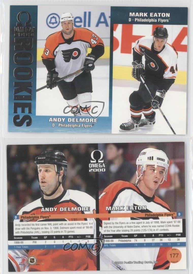 199900 Pacific Omega Andy Delmore Mark Eaton 177 Rookie eBay