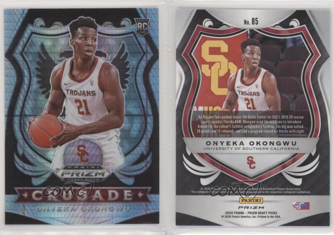 202021 Panini Prizm Draft Picks Crusade Hyper Onyeka Okongwu 85 Rookie eBay