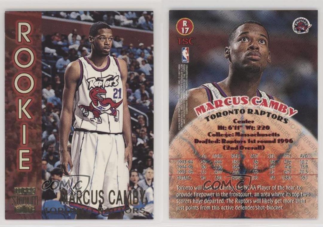 1996 Topps Stadium Club Rookies Series 2 Members Only Marcus Camby R17 Rookie eBay