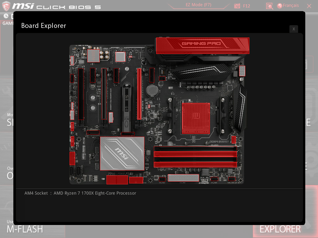 Test MSI X370 Gaming Pro Carbon Conseil Config