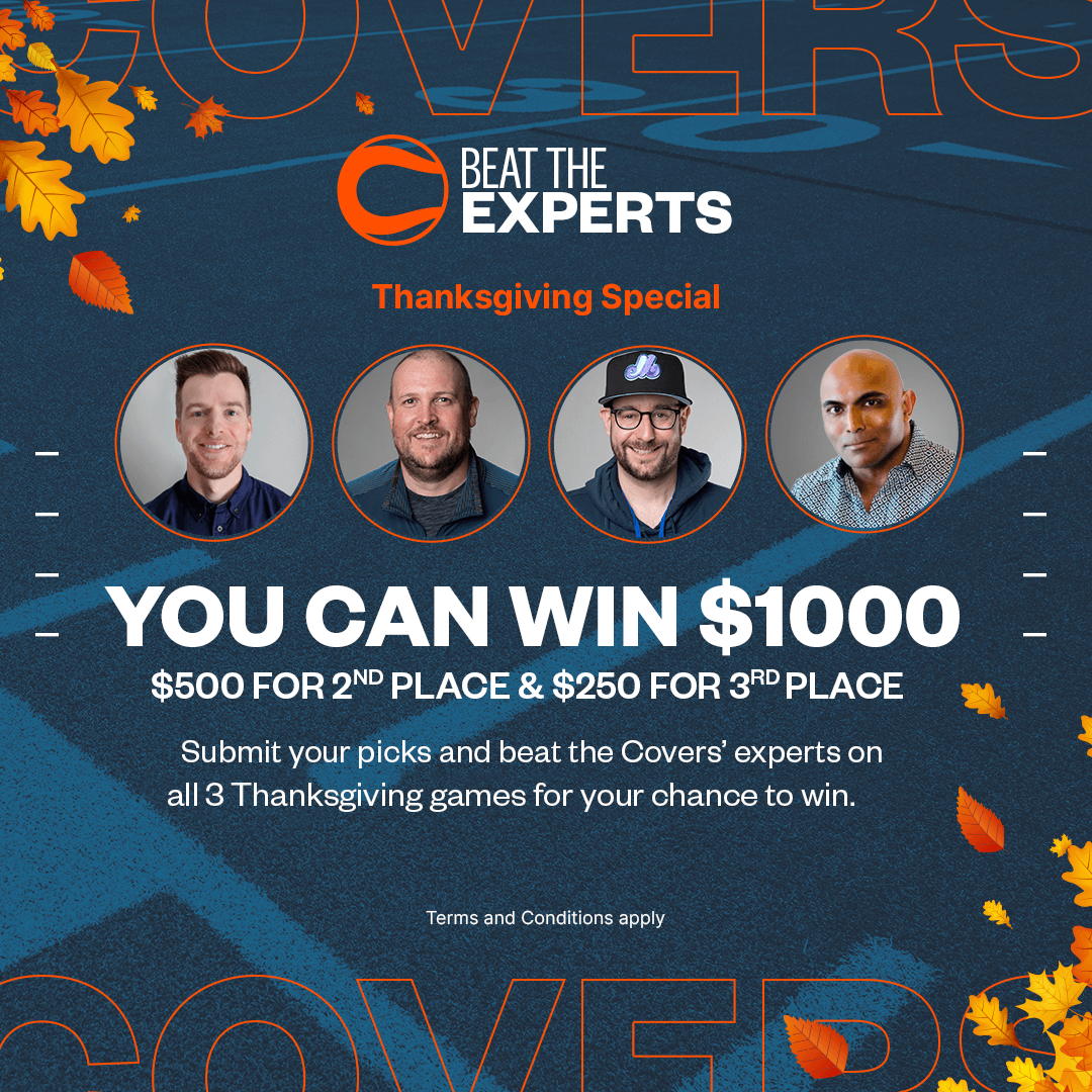 Join the covers thanksgiving special 旅 NFL Betting Covers