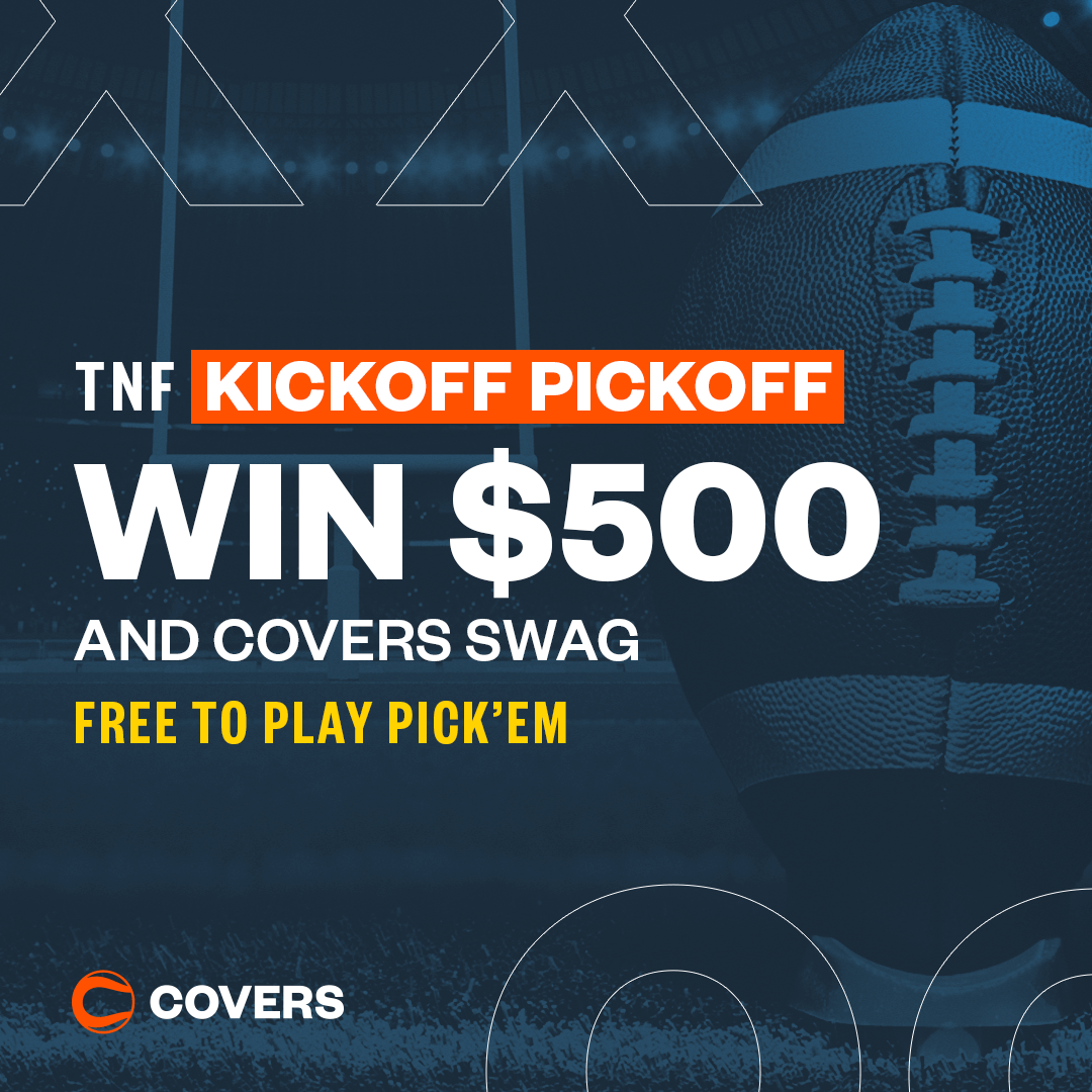 Tnf kickoff pickoff 500 free play contest MLB Betting Covers