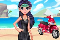 Play Violet Summer Excursion - Free Online Girl Game