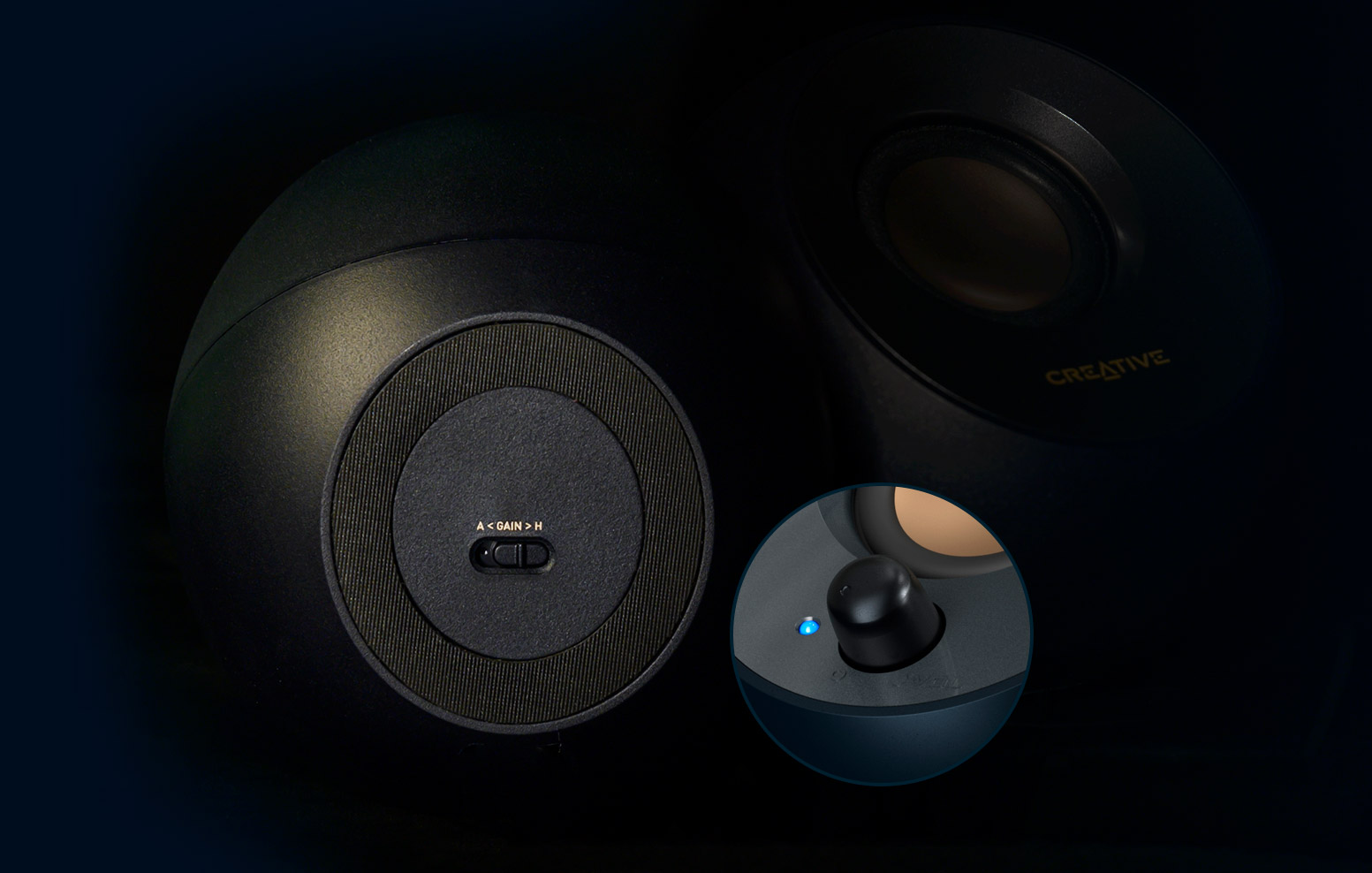 Creative Pebble V2 Minimalistic 2.0 USB Powered Desktop Speakers with