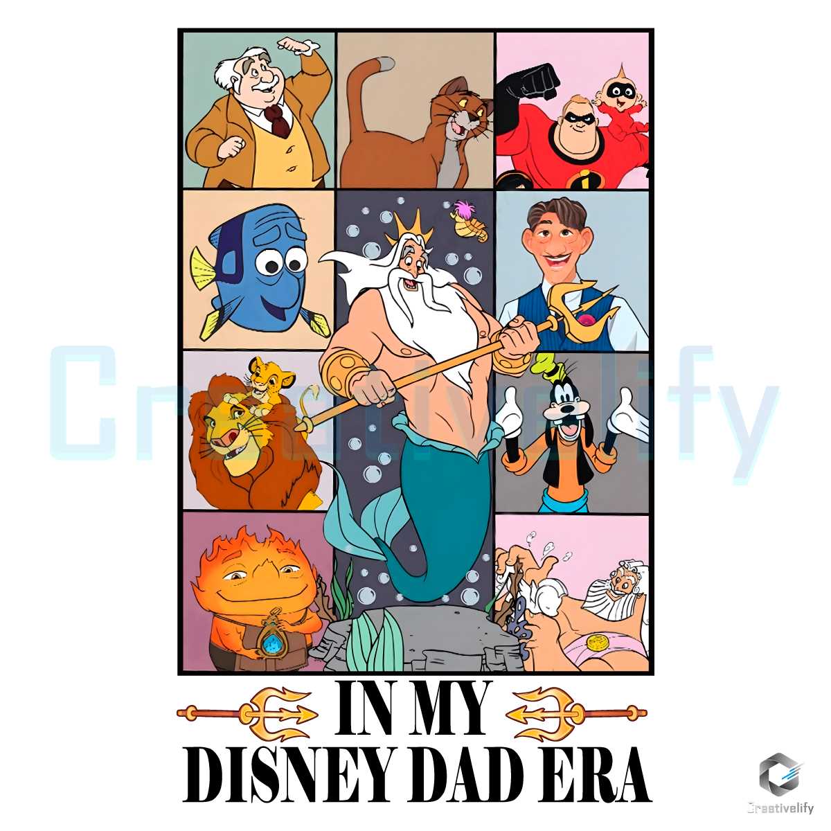In My Disney Dad Era Fathers Day PNG CreativeLify