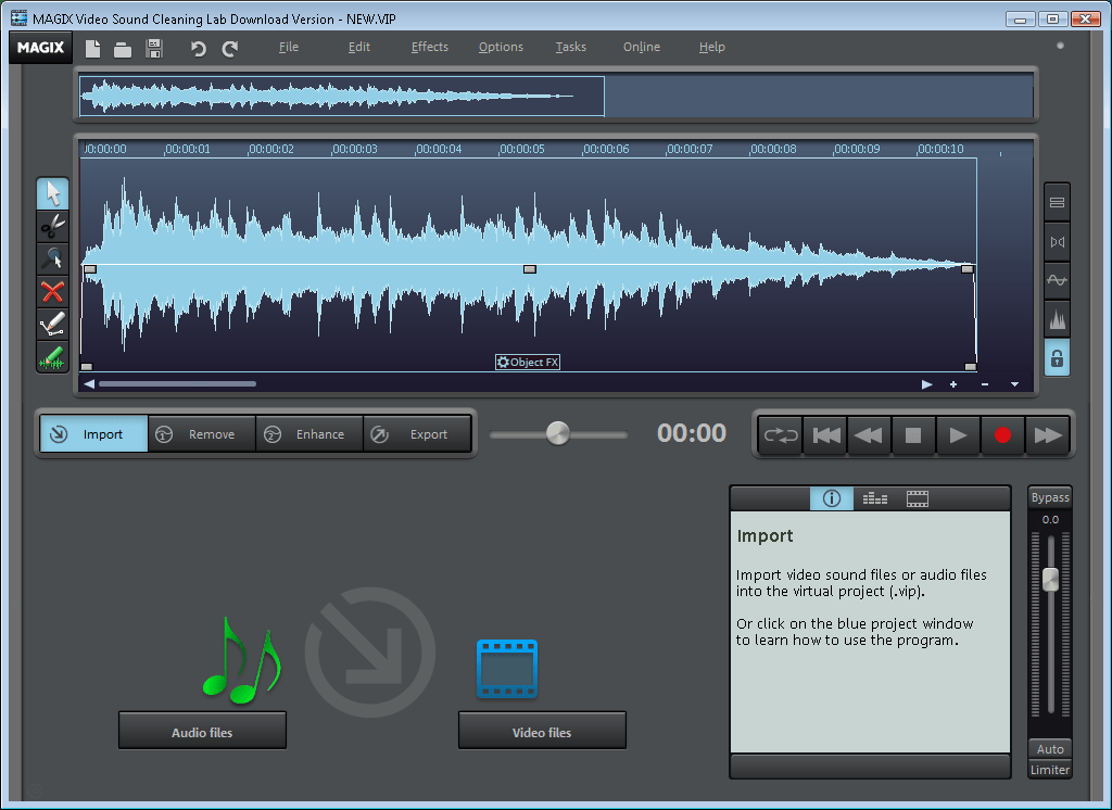 MAGIX Video Sound Cleaning Lab 1.0 free download Download the latest