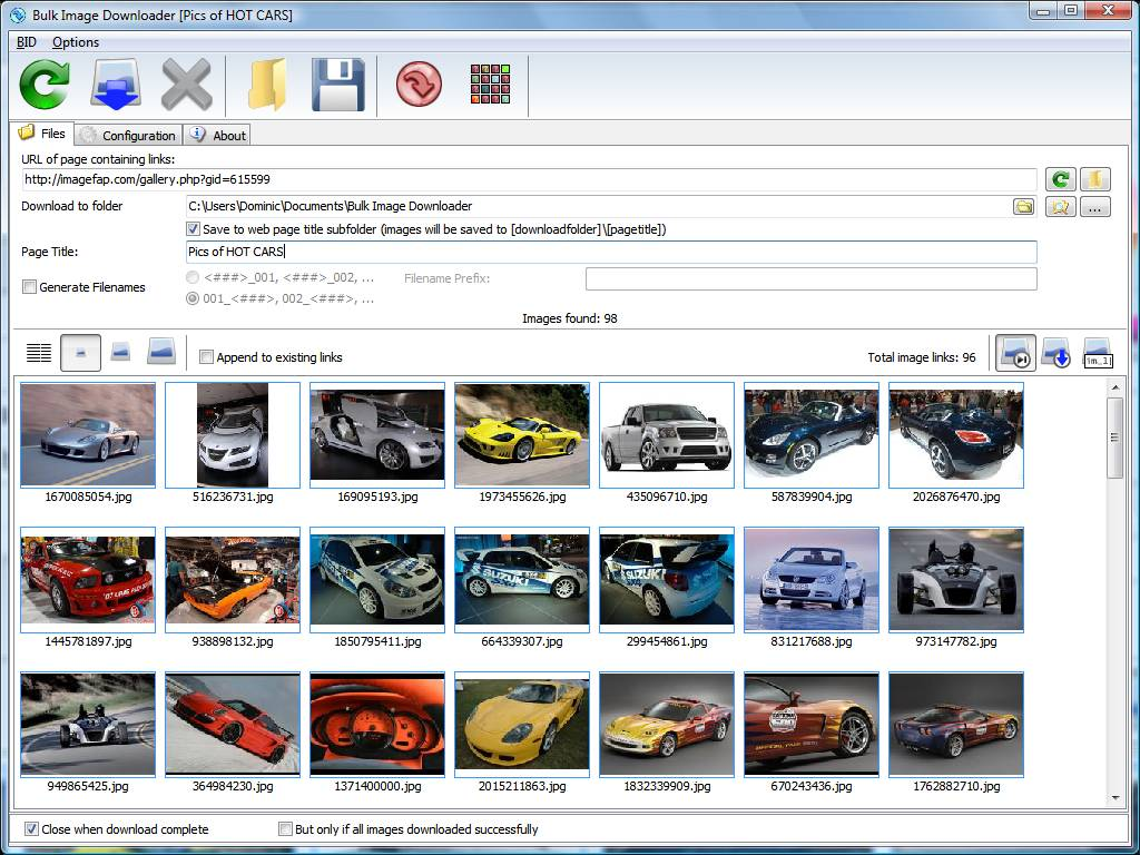 Bulk Image Downloader 6.51.0.0 free download Software reviews