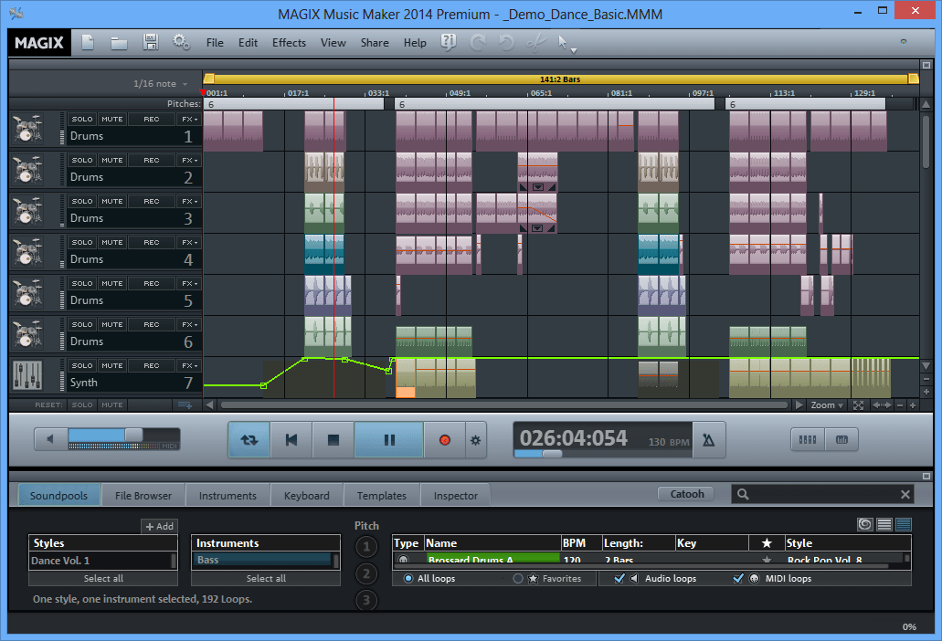 MAGIX Music Maker 2014 Premium free download Software reviews