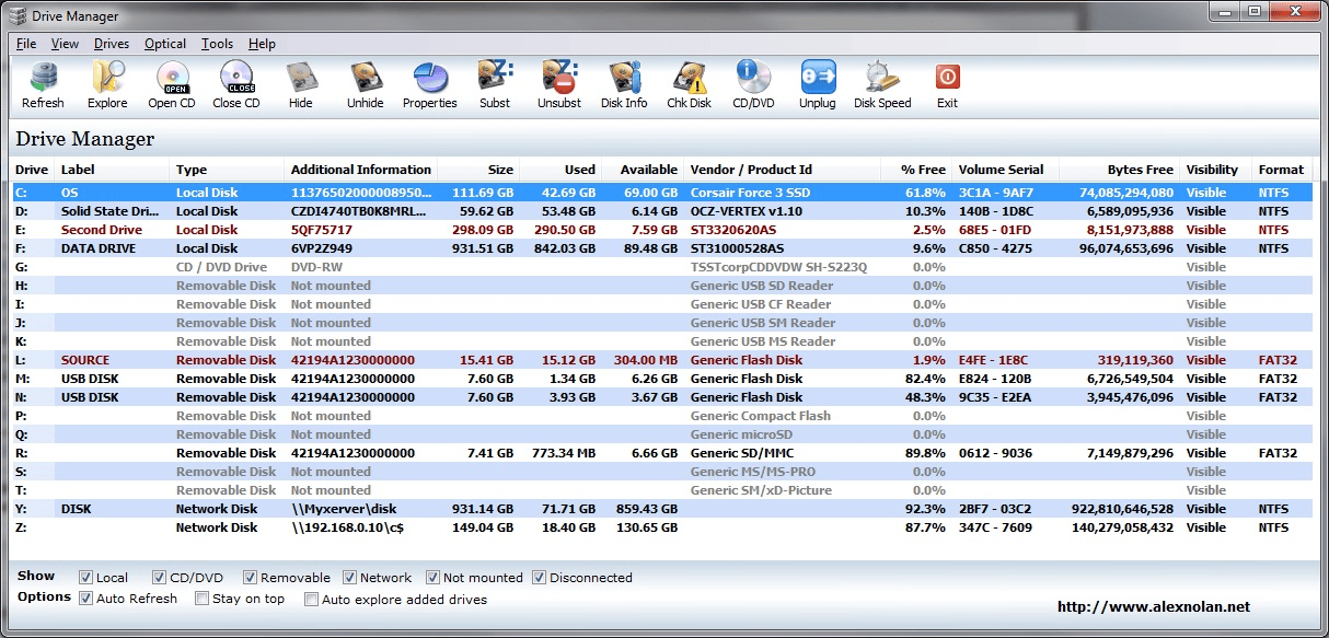Drive Manager 4.20 free download Software reviews, downloads, news