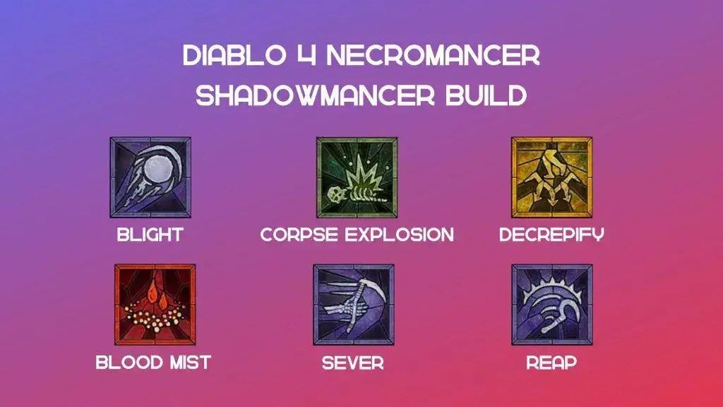 Diablo 4 Shadowmancer Necromancer Build Season 1 Endgame Guide