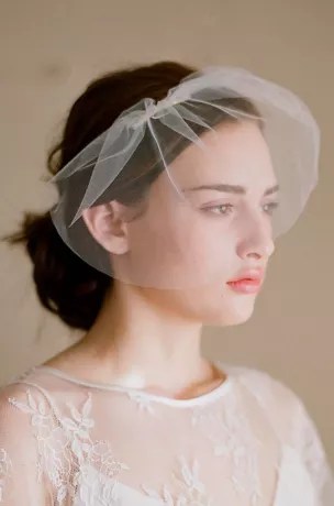 Mini Tulle Birdcage Veil David's Bridal