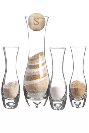 Personalized Piazza Lace Unity Candle Set David's Bridal