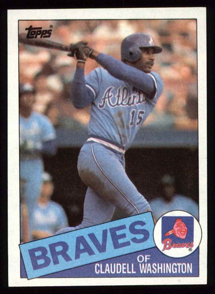 1985 Topps Atlanta Braves Almost Complete Team Set 8 NM/MT eBay