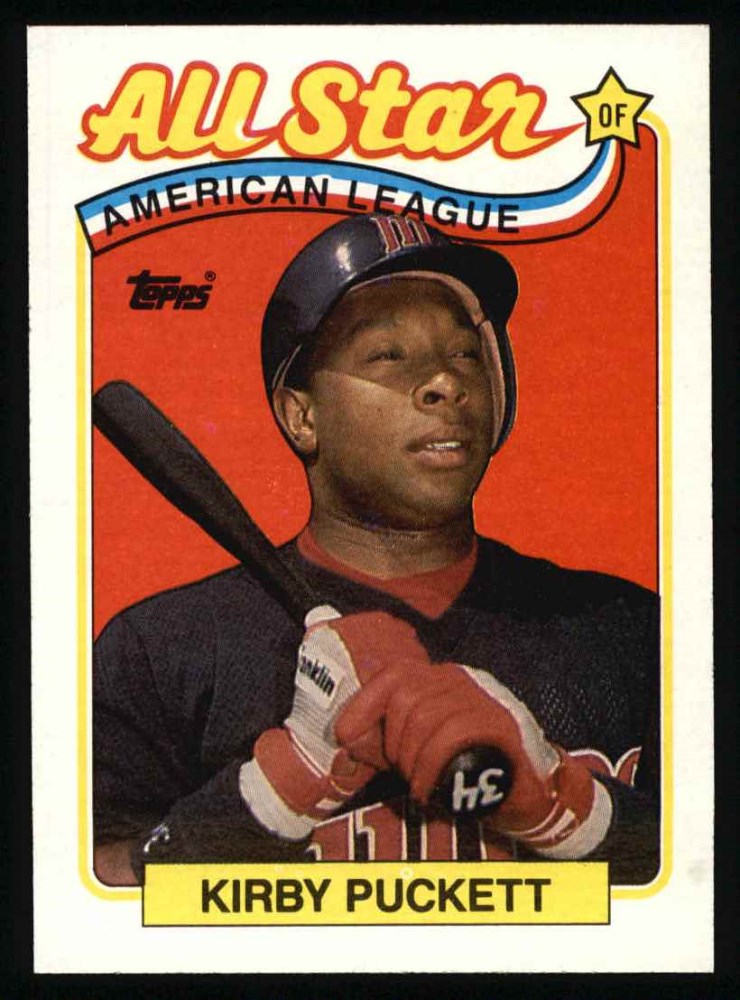 1989 Topps 403 AllStar Kirby Puckett