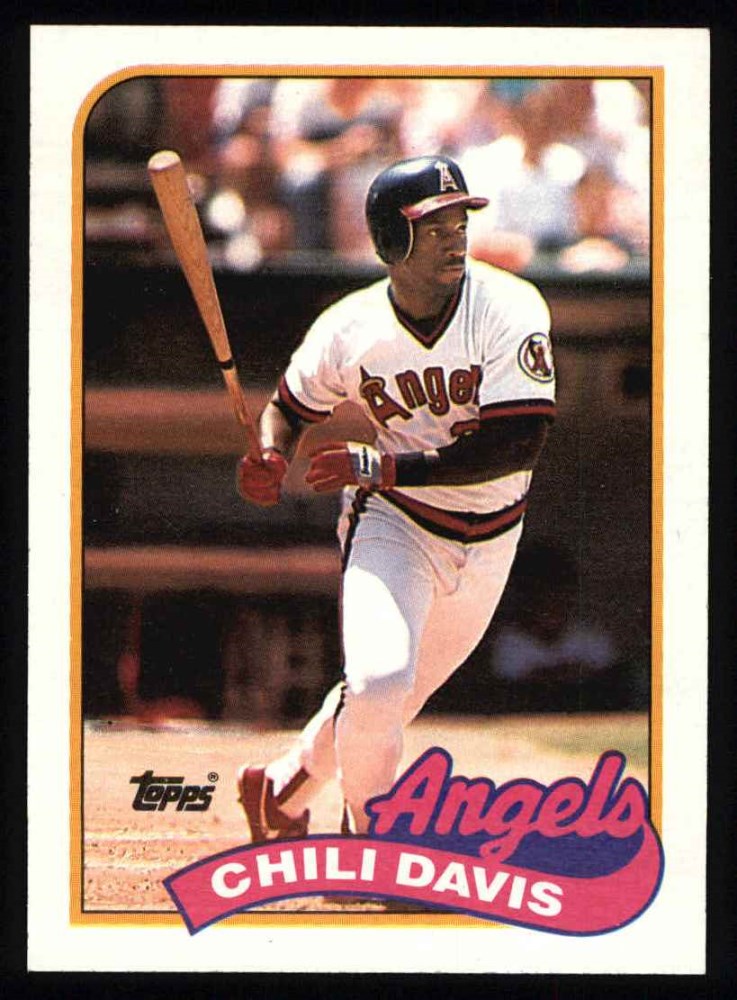 1989 Topps 525 Chili Davis