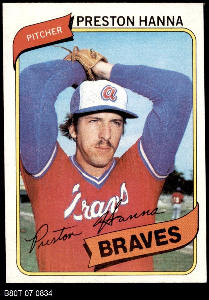 1980 Topps Atlanta Braves Team Set