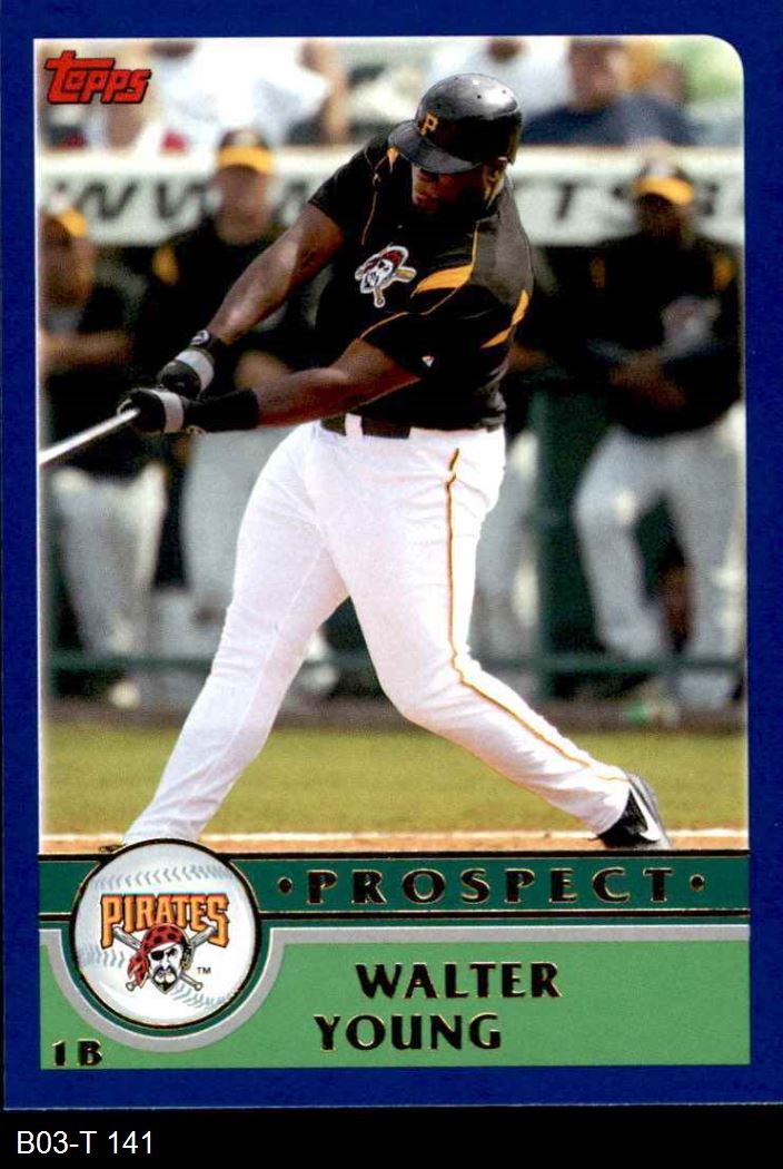 2003 Topps Traded 141 Prospect Walter Young
