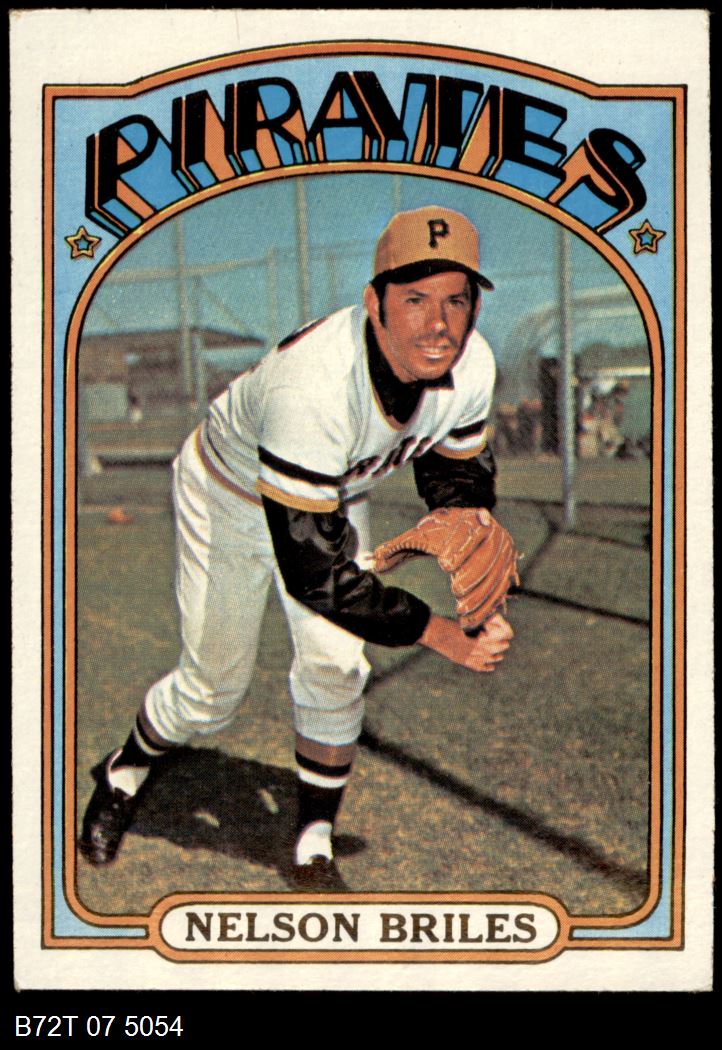1972 Topps Pittsburgh Pirates Team Set