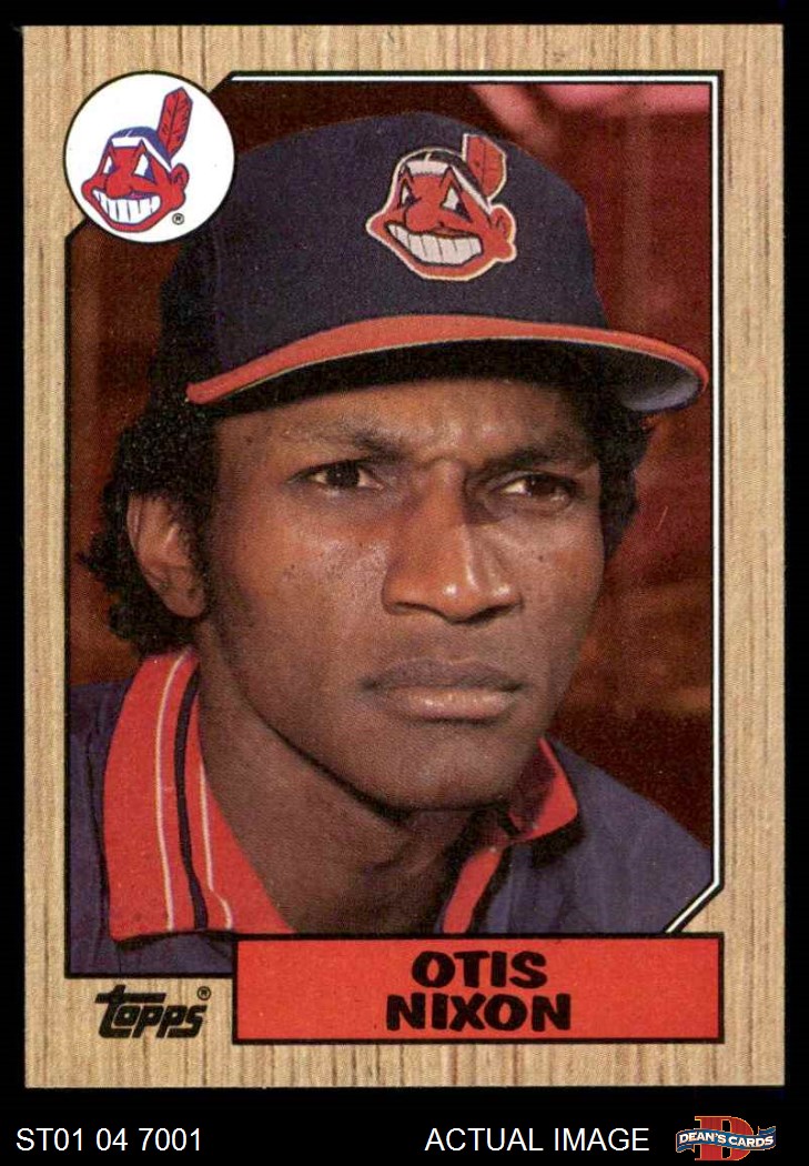 1987 Topps 486 Otis Nixon