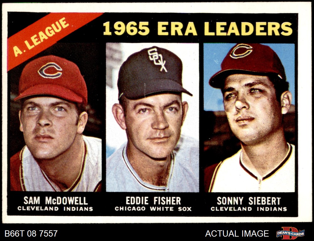 1966 Topps Cleveland Indians Near Team Set 4 VG/EX eBay
