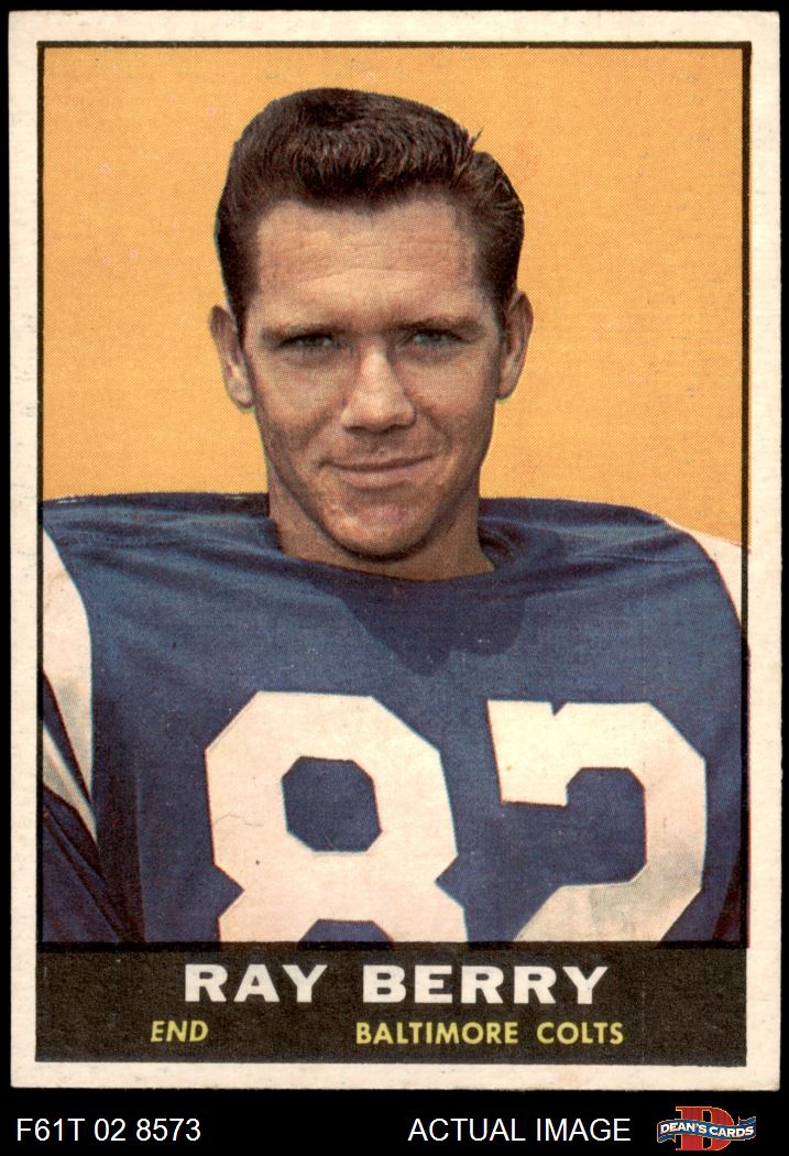 1961 Topps 4 Raymond Ray Berry