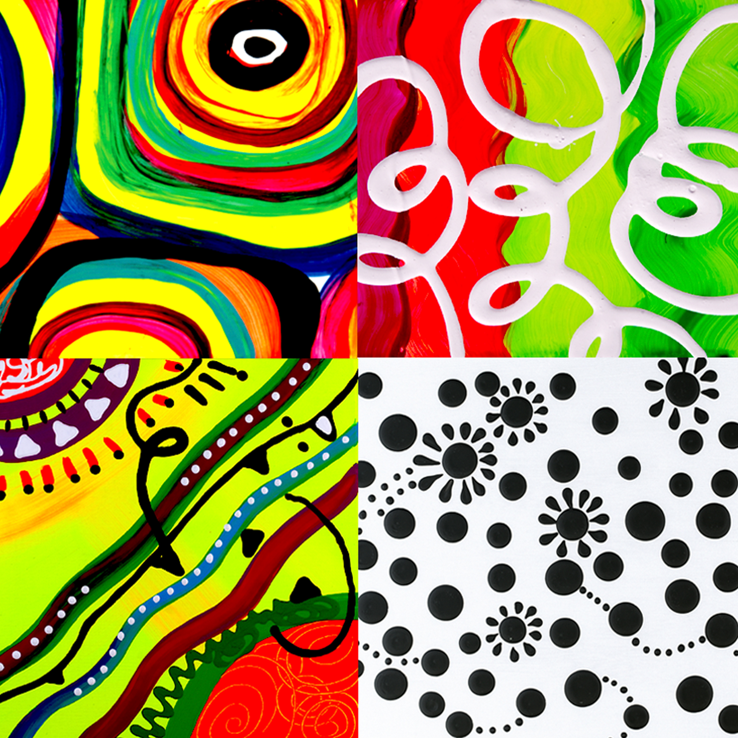 Vlies Deko LEINWAND Bilder Pop Art Abstrakt Modern