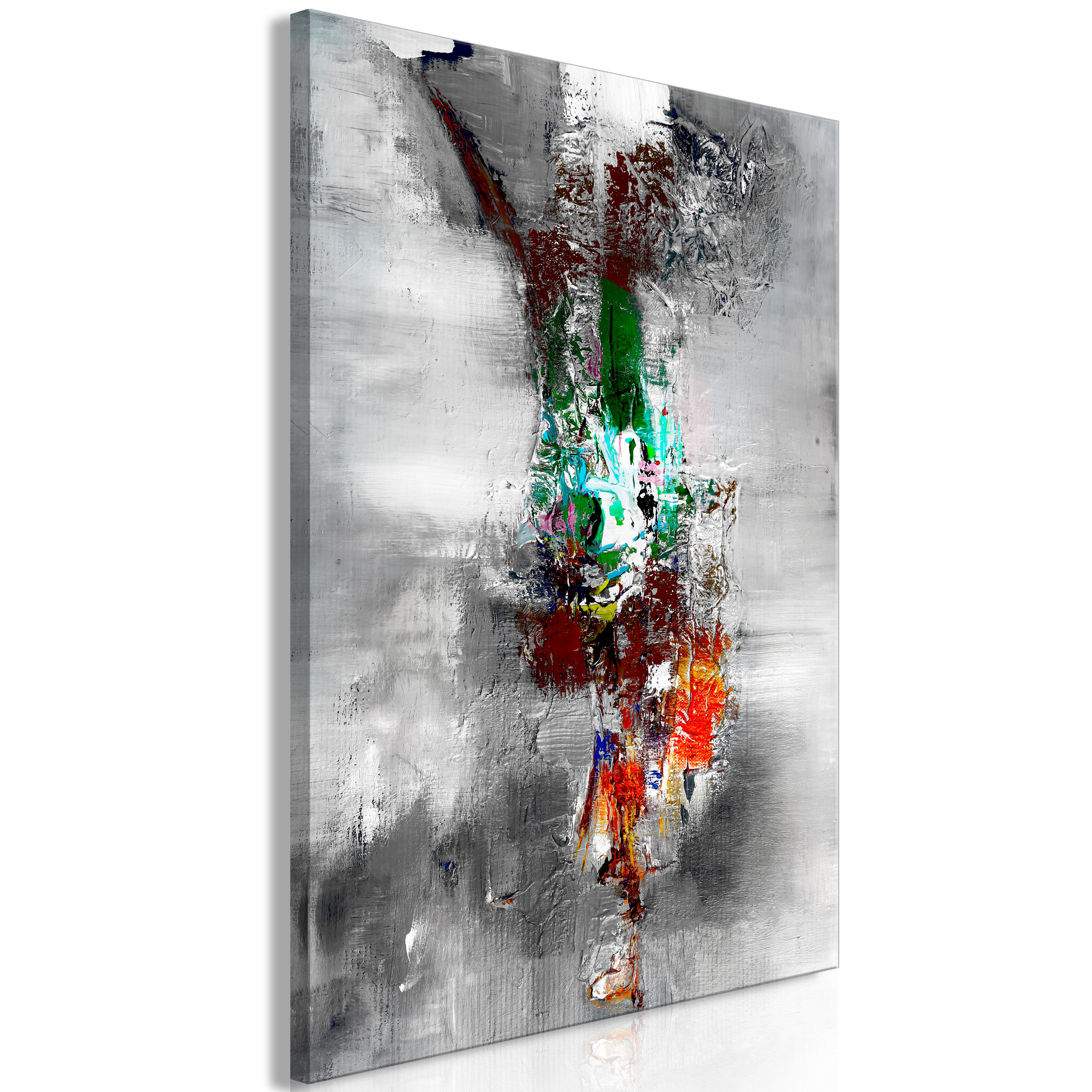 Vlies LEINWAND BILDER Abstrakt modern grau Wandbilder XXL Wohnzimmer