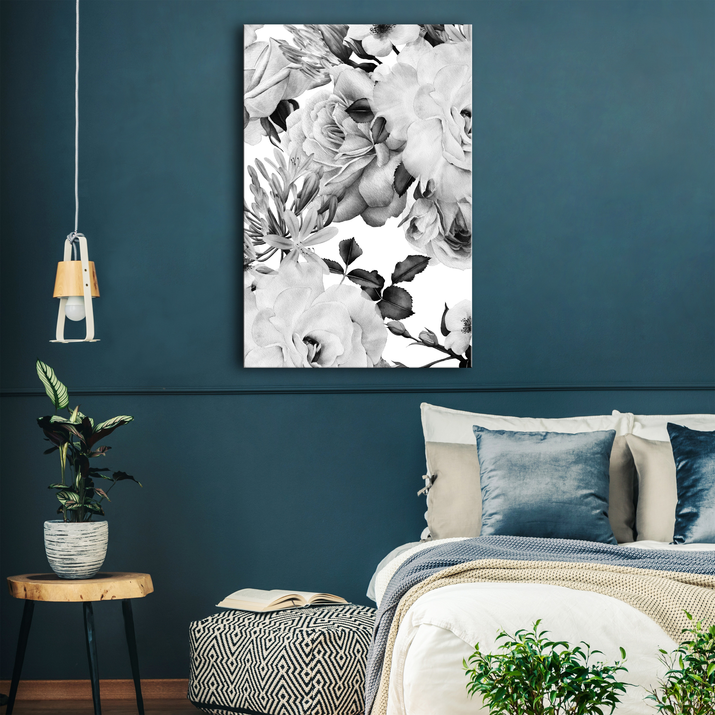 Blumen NATUR Vlies Leinwand Deko Bilder XXL WANDBILD