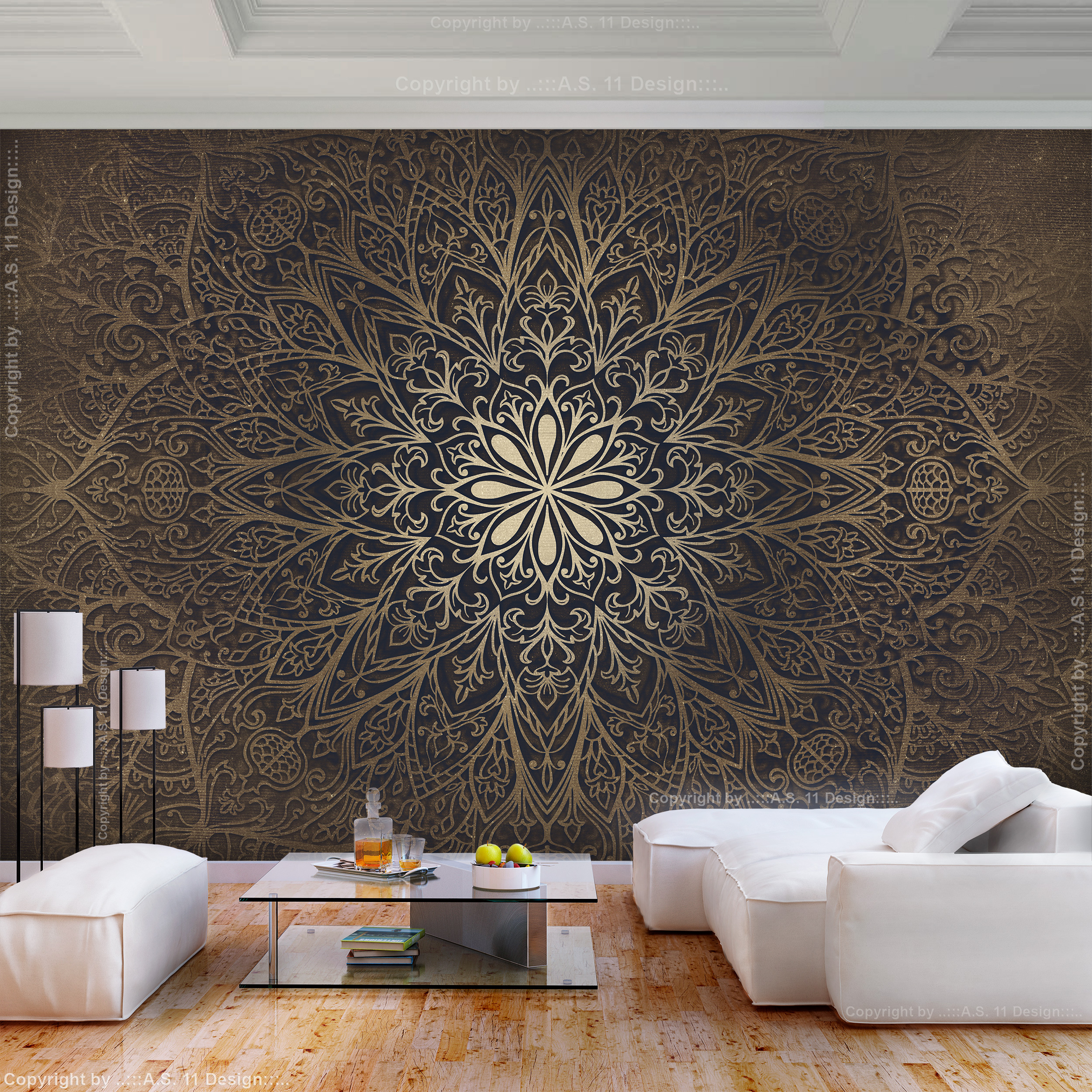 ornament tapete wohnzimmer simsalysbastelzimmer
