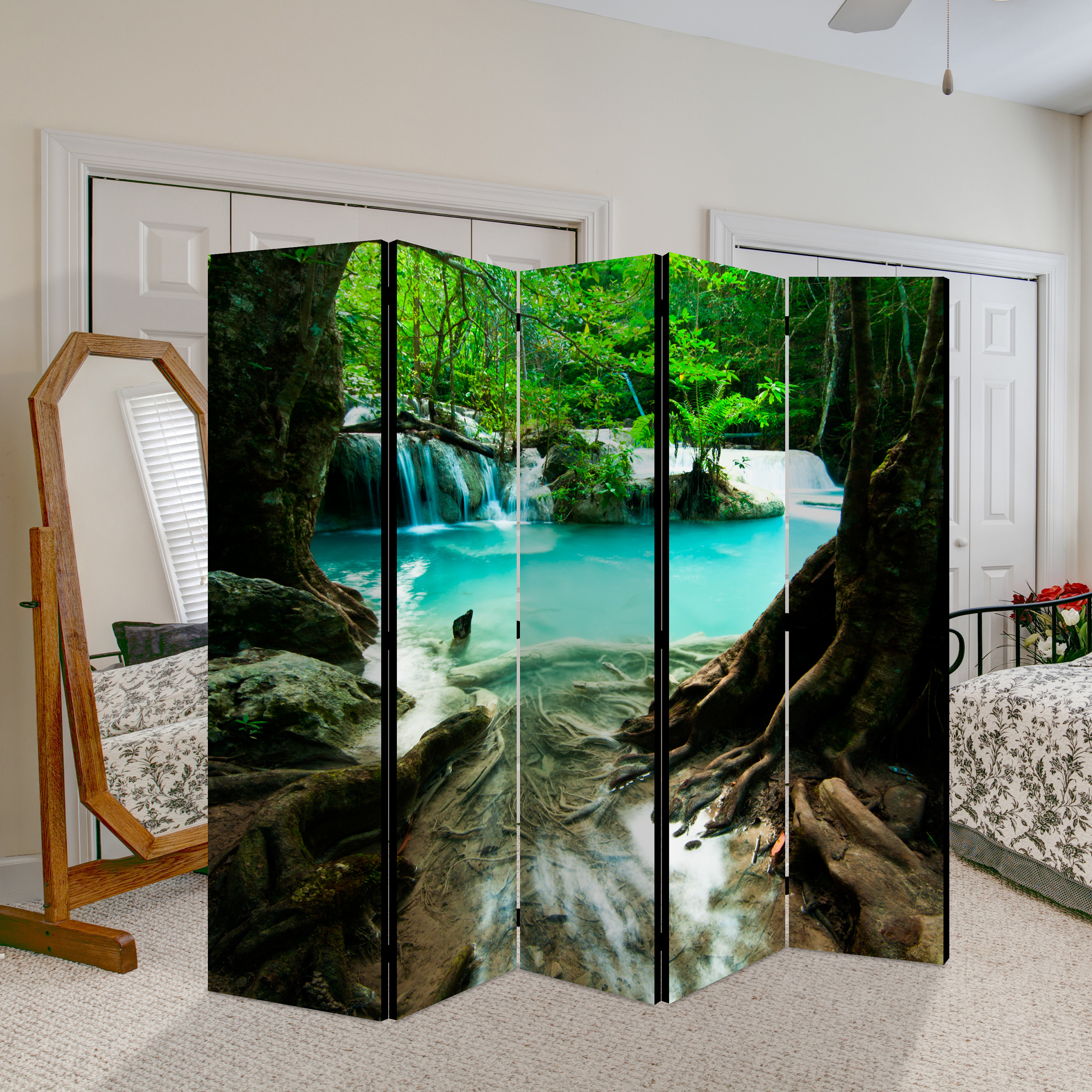 Room DIVIDER NATURE Room Divider Spanish Landscape Partition Forest