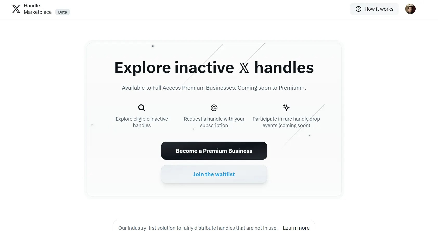 X to Launch Handle Marketplace, Prices Rare Usernames Up to Seven(06)