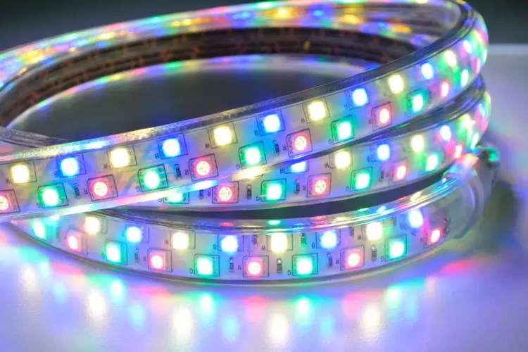 CE RoHS ETL Certified AC110240V 5050 120Leds/M RGBW Double Line Led