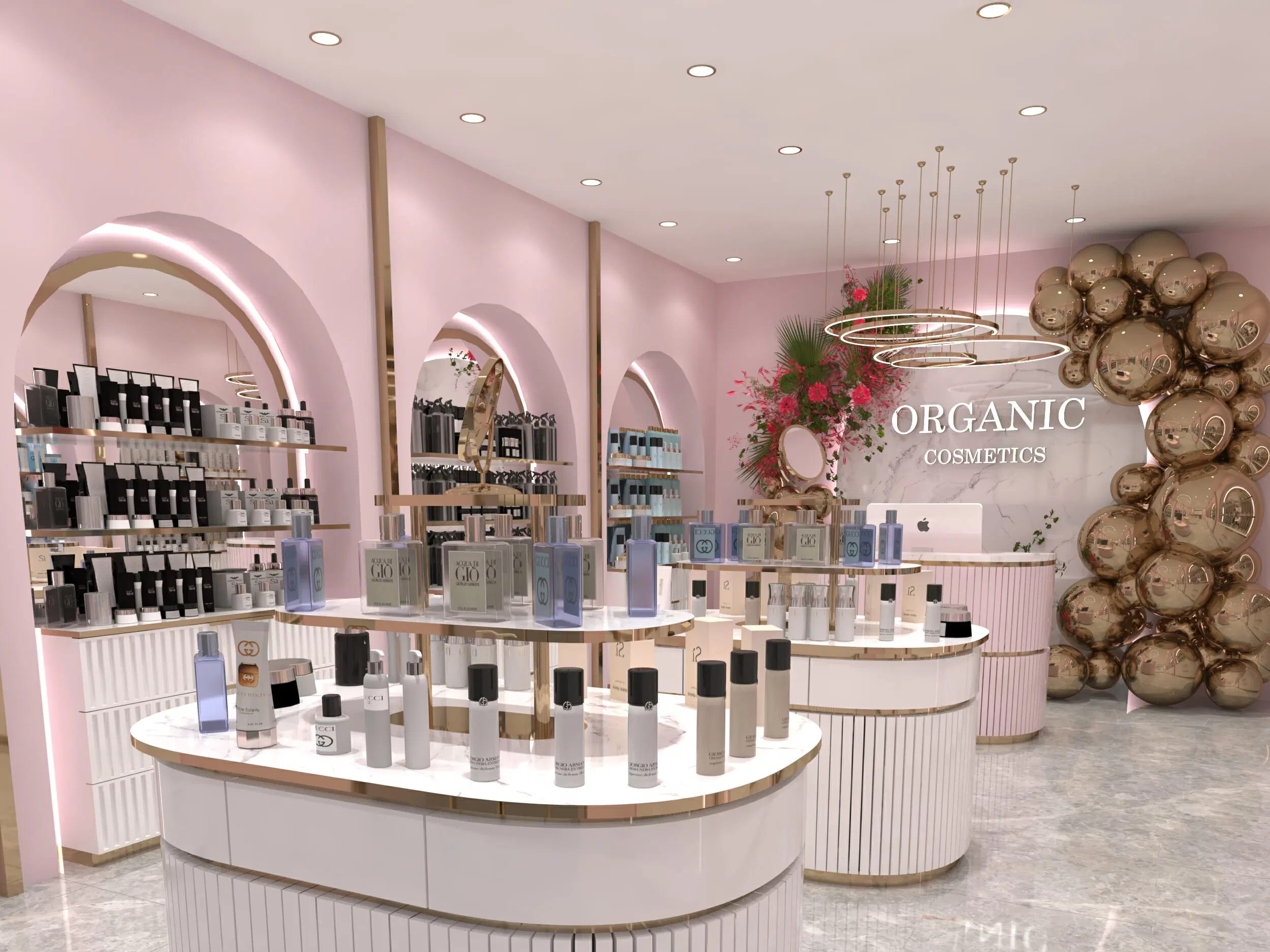Cosmetic Shop Design Ideas