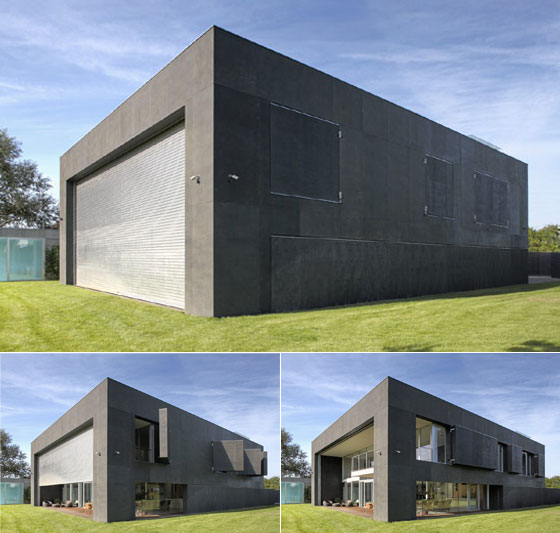 Incredible Safe House with Movable Wall by Kwk Promes Design Swan