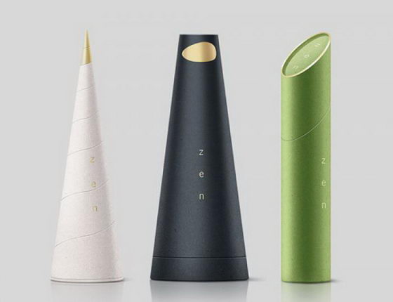 Nature Inspired Zen Perfume Packaging Design by Igor Mitin Design Swan